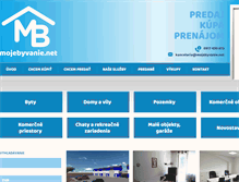 Tablet Screenshot of mojebyvanie.net